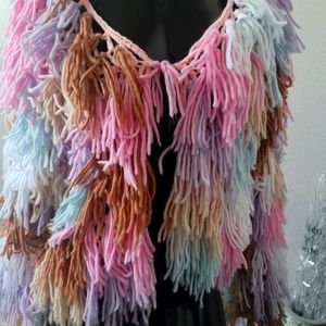 Handmade Shag Sweater